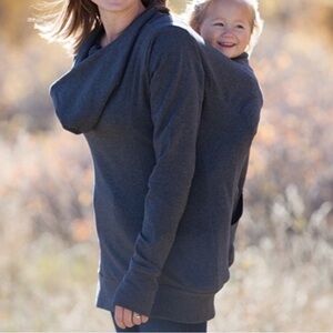 Boba Baby Carry Hoodie Sweatshirt size Small